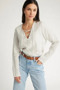 Lucia Tie Detail Top
