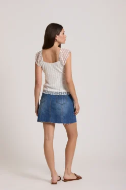 Lulu Lace Detail Top