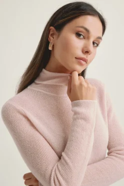 Lulu Luxe Whisper Roll Neck Sweater