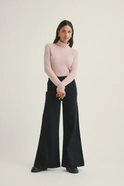 Lulu Luxe Whisper Roll Neck Sweater