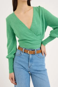 Meg ZQ Merino Wrap Sweater