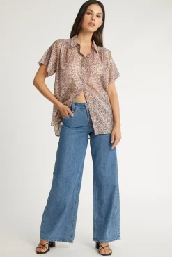Micheala Button Front Shirt