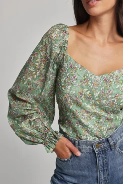 Natalia Shirred Blouse