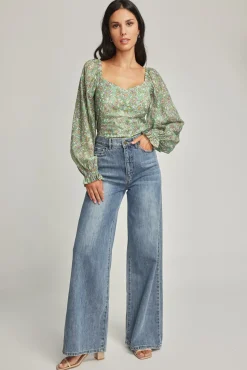 Natalia Shirred Blouse