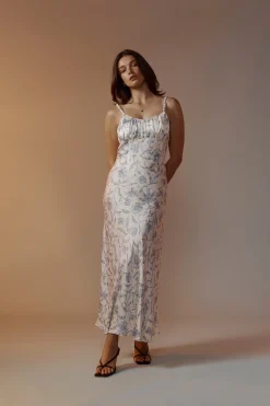 Ophelia Tie Back Slip Dress