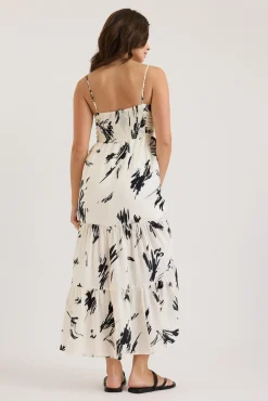 Paloma Pleat Detail Dress