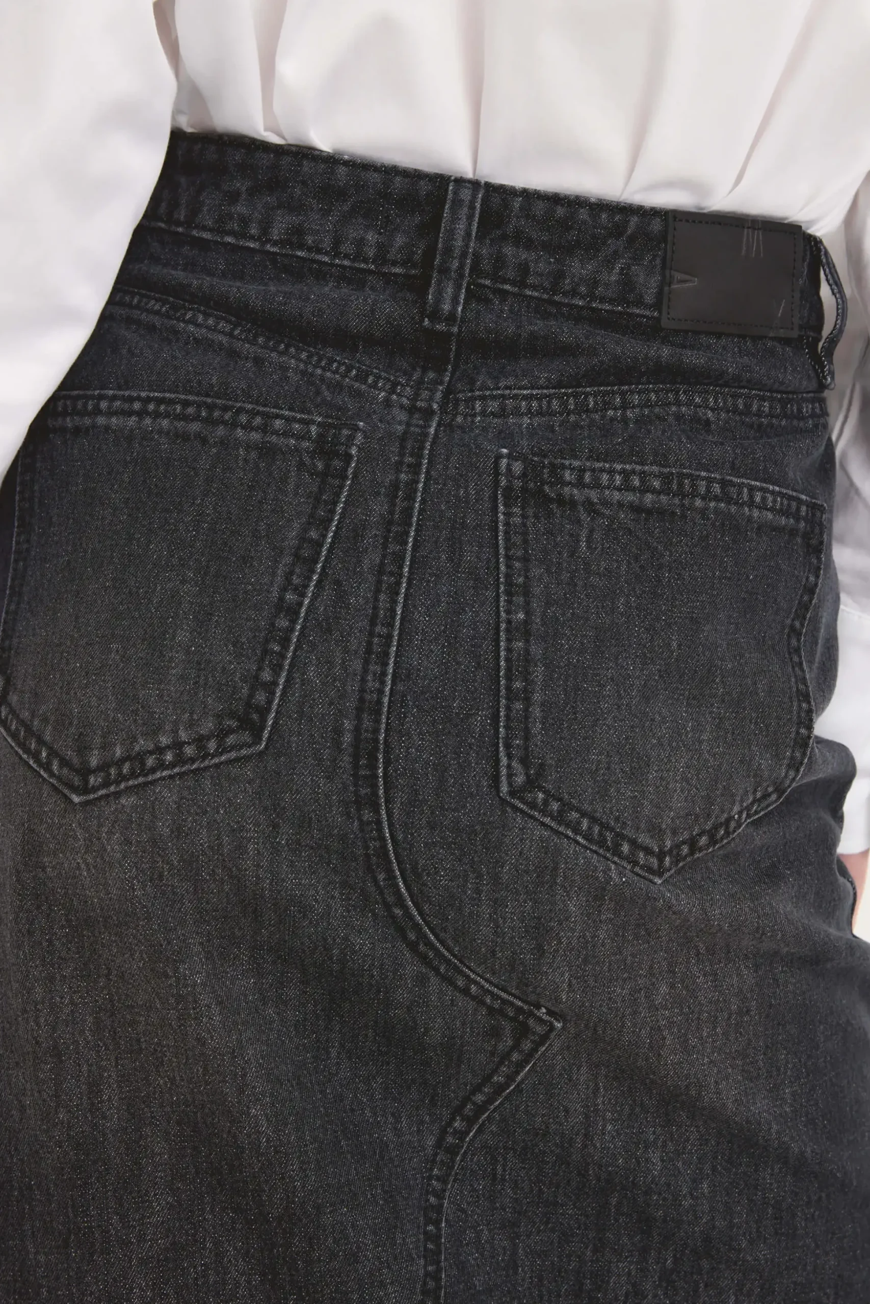 Paris Maxi Denim Skirt