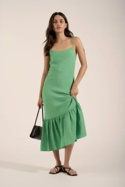 Polly Frill Hem Dress