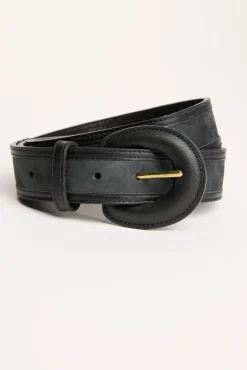 Portia Covered Buckle Belt