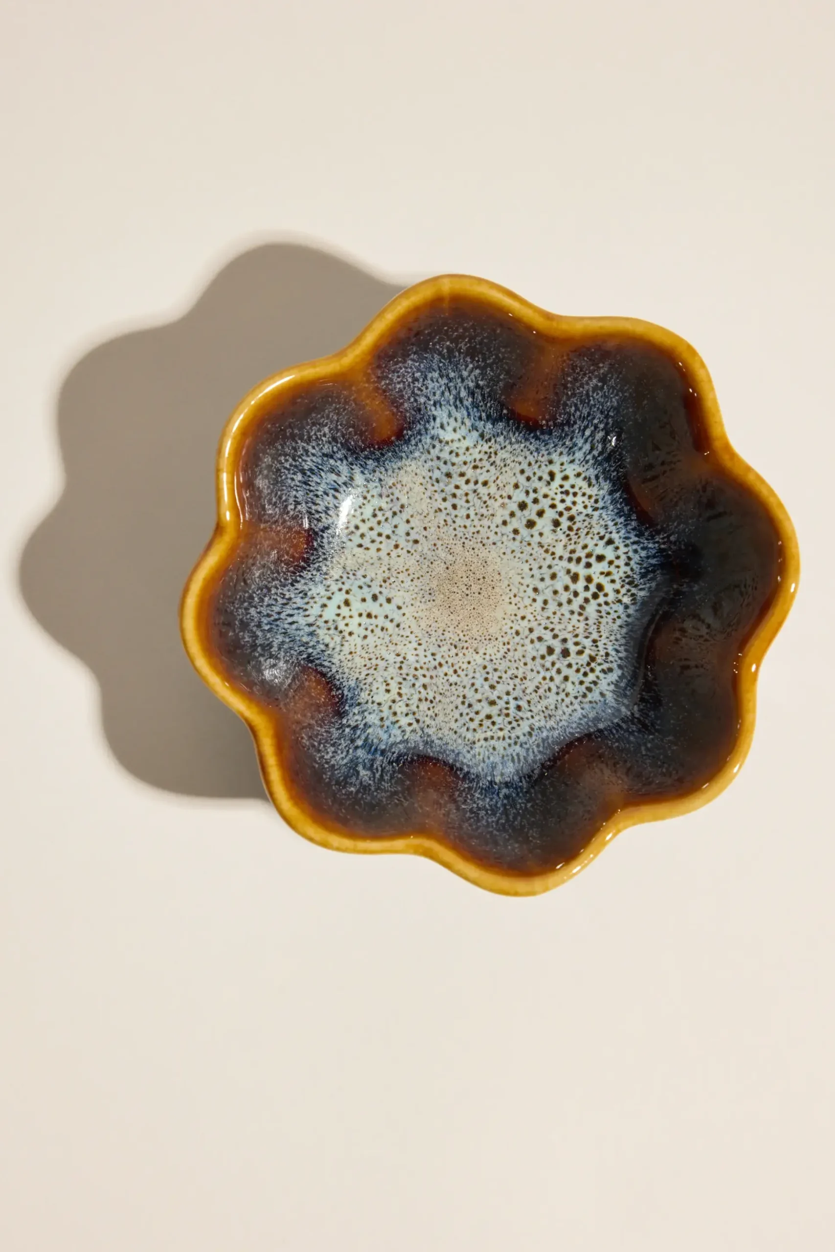 Pottery For the Planet Ruffle Condiment Bowl