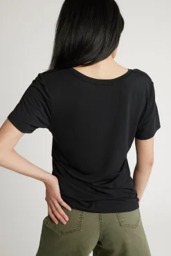 Riley Short Sleeve V Neck Tee