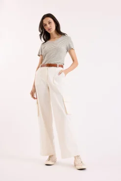Riley Short Sleeve V Neck Tee
