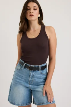 Sienna Ribbed Tank