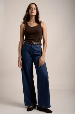 Sophie Organic Cotton Ribbed Tank