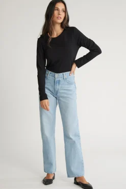 Stella Long Sleeve Crew Neck Tee