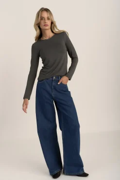 Stella Long Sleeve Crew Neck Tee