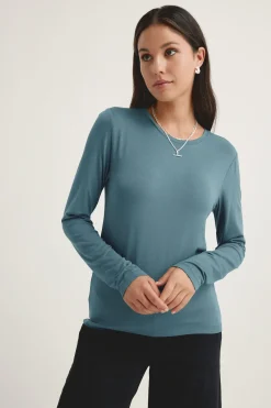 Stella Long Sleeve Crew Neck Tee