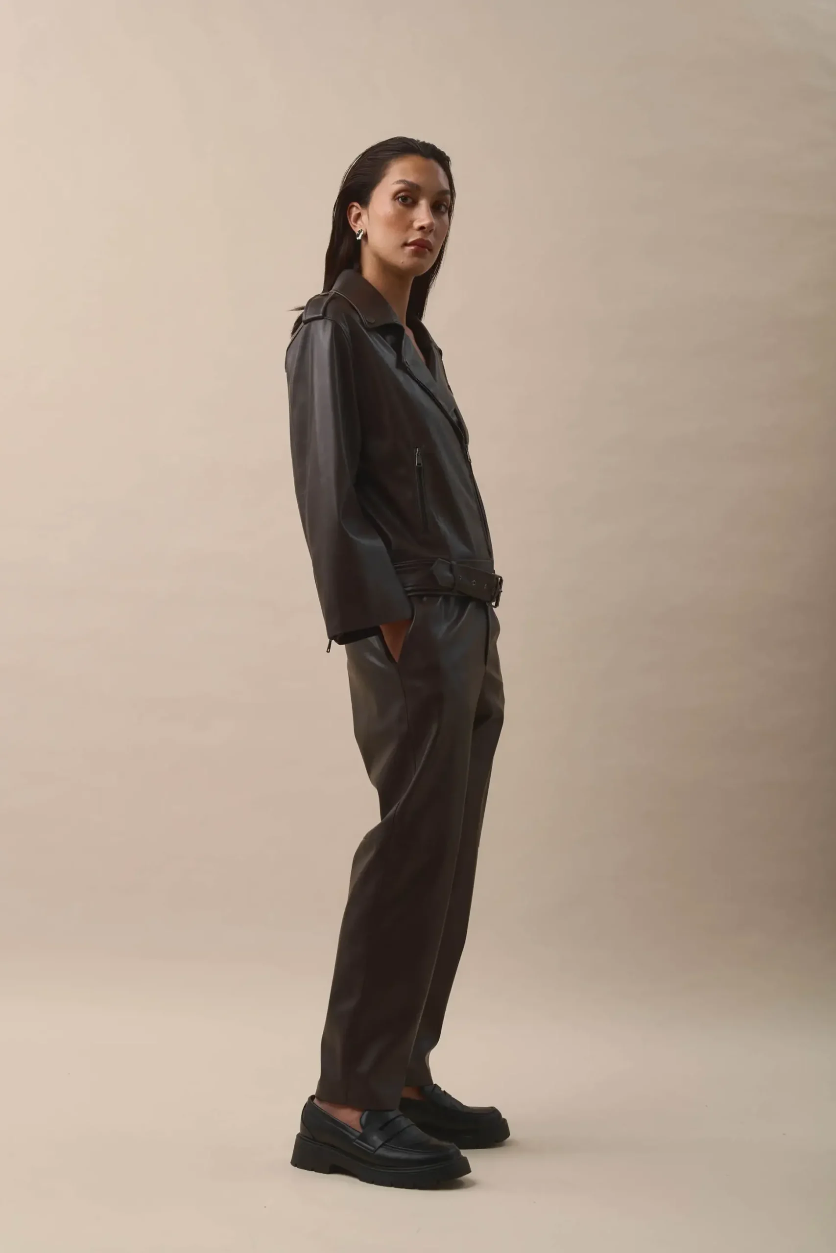 Studio. M Good Company Vegan Leather Pants