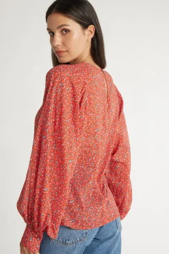 Taylor Gather Sleeve Blouse