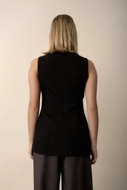 The Button Front Vest