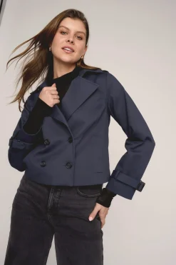 The Cropped Trench Coat