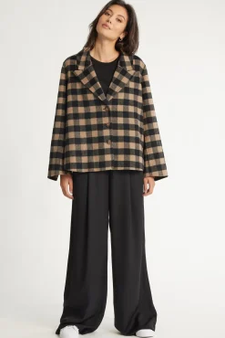 The Cropped Wool Coat