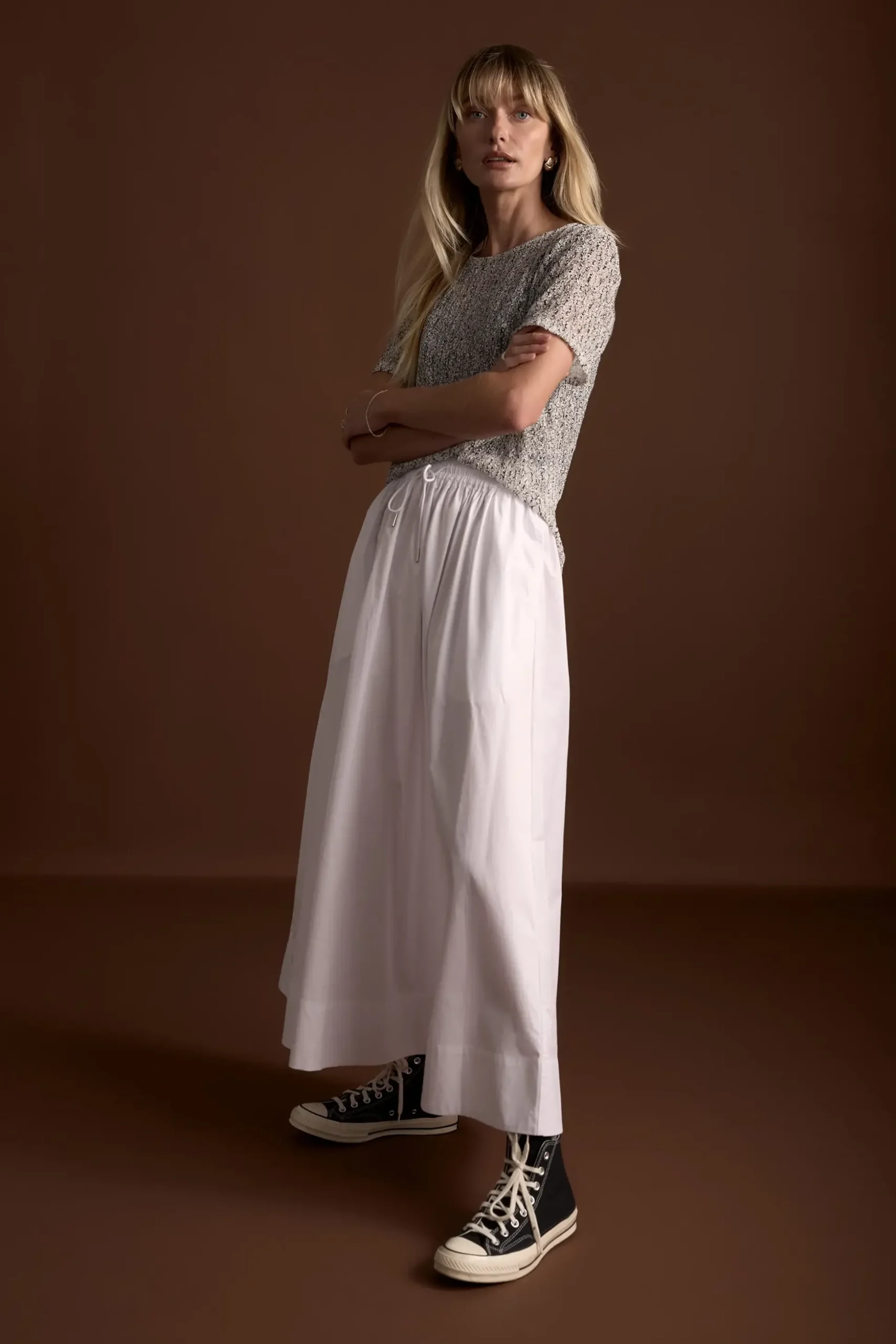 The Everyday Poplin Skirt
