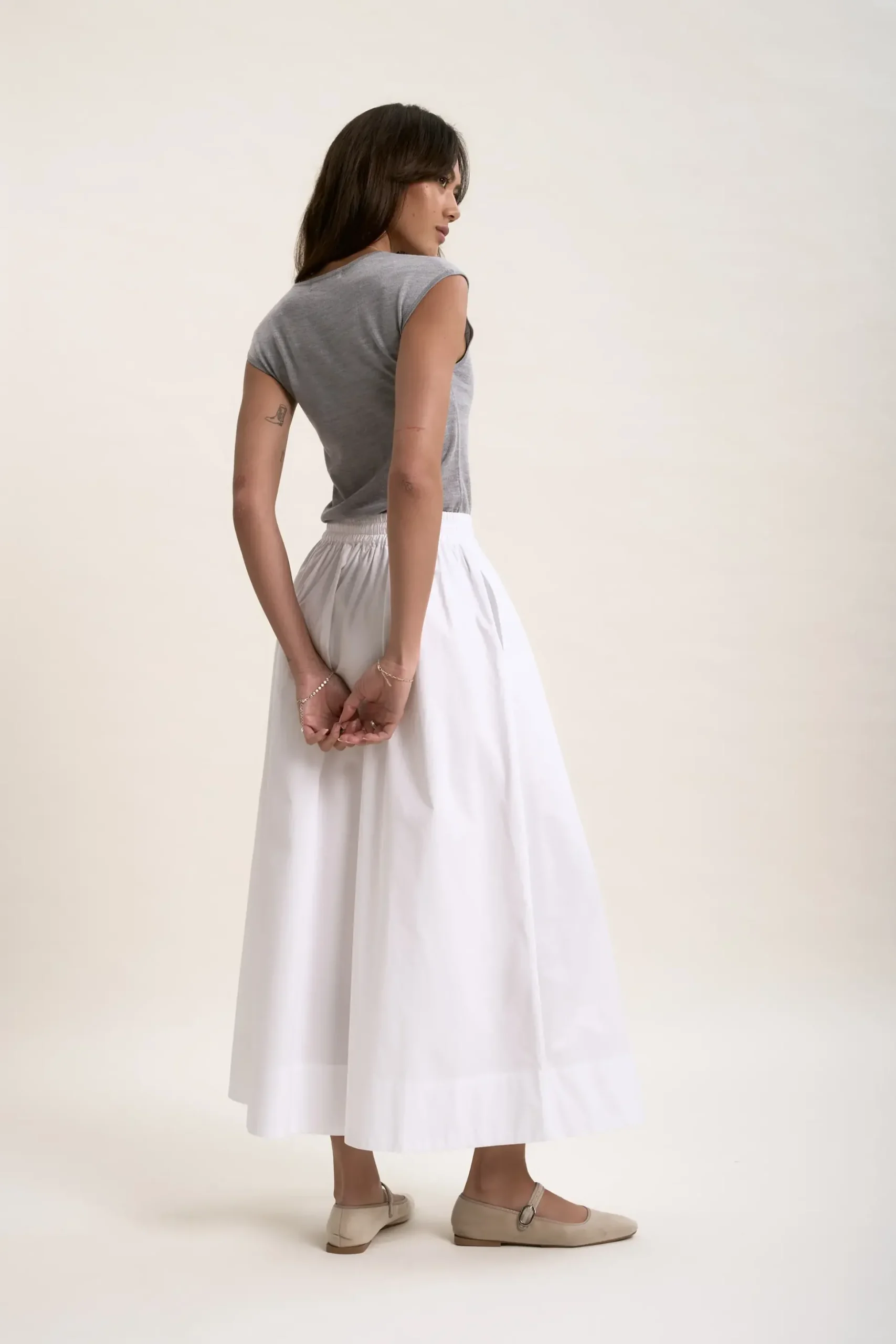 The Everyday Poplin Skirt