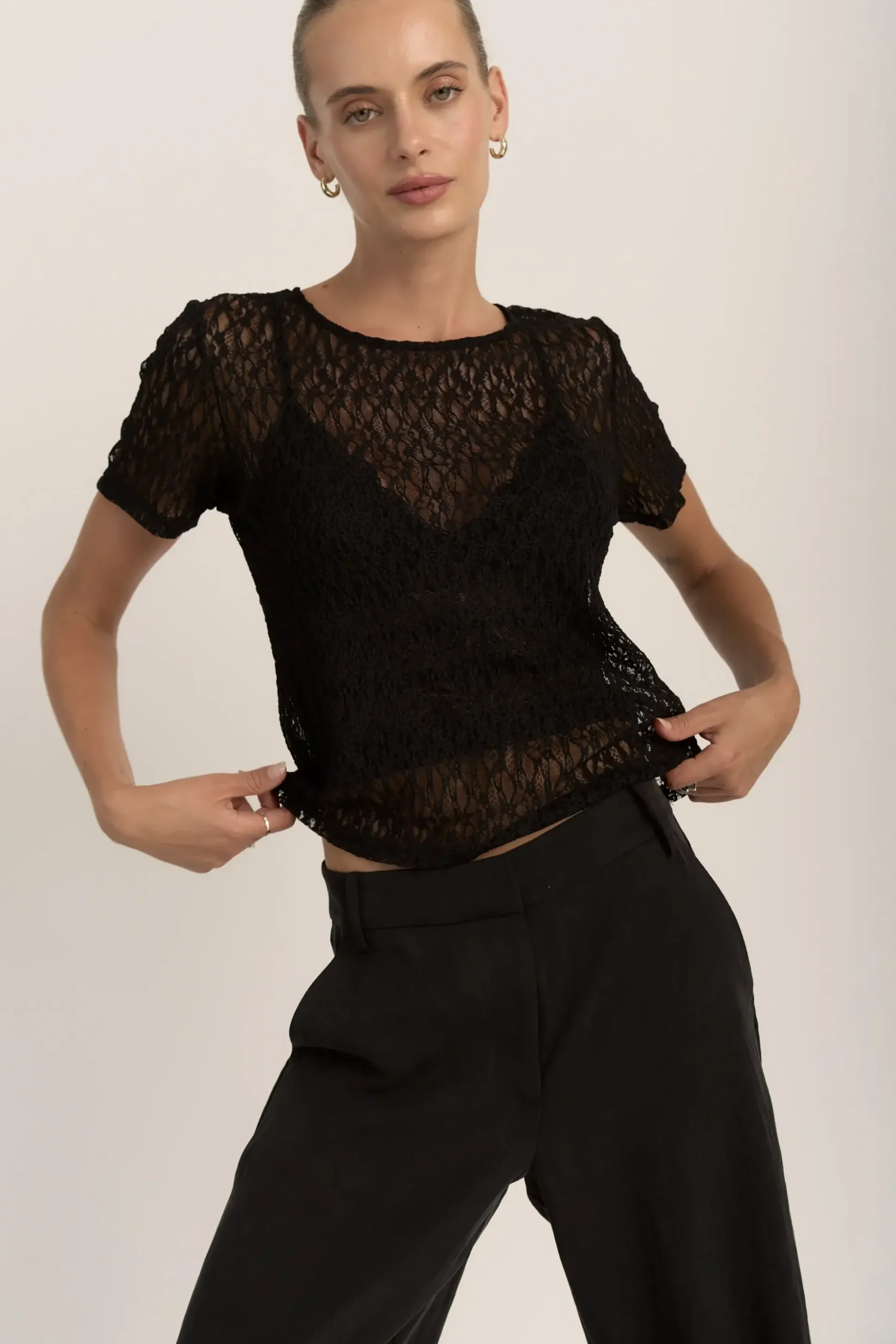 The Lace Layering Top