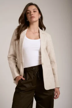 The Linen Blend Blazer