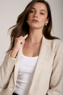 The Linen Blend Blazer