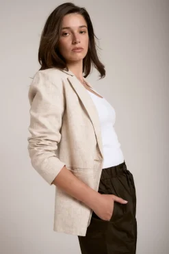 The Linen Blend Blazer