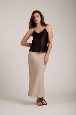 The Linen Slip Skirt