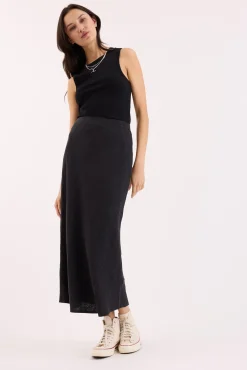 The Linen Slip Skirt
