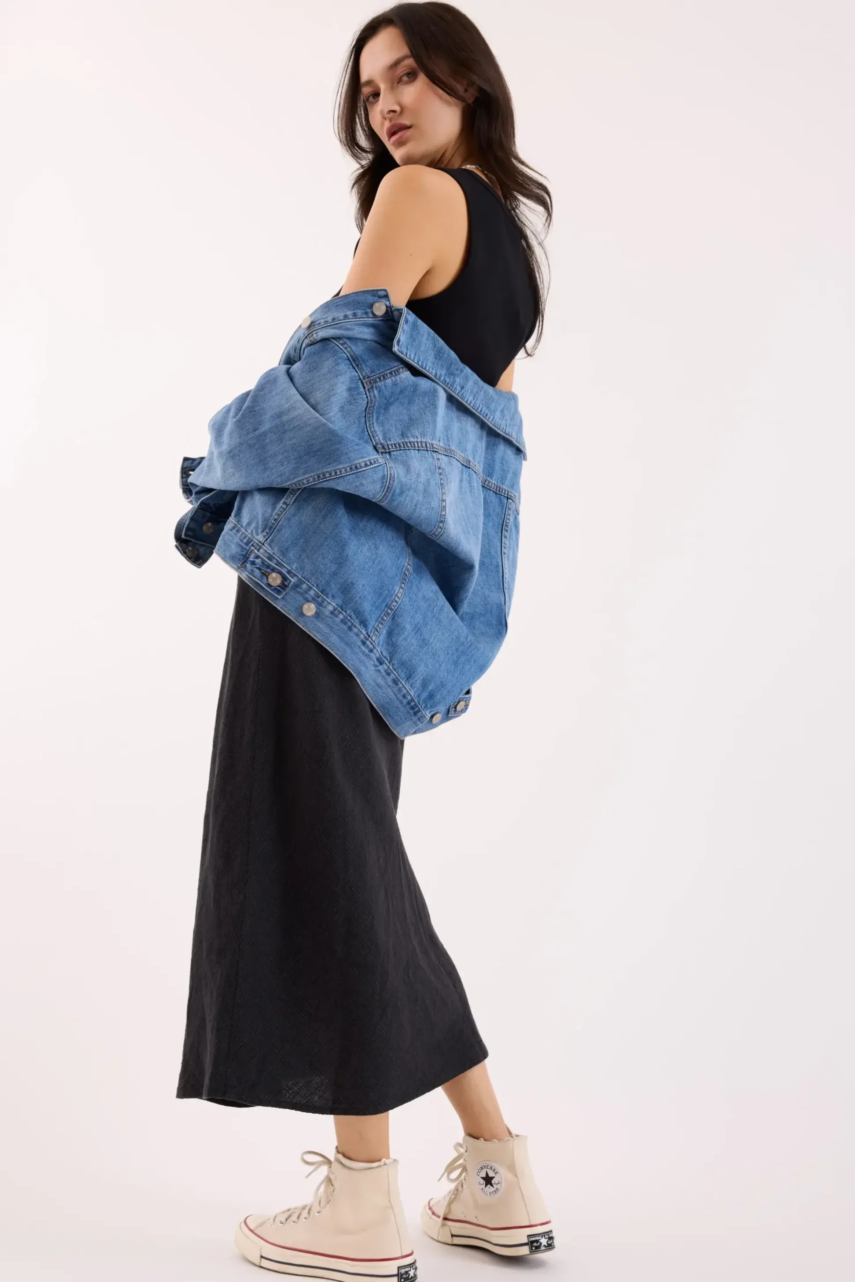 The Linen Slip Skirt