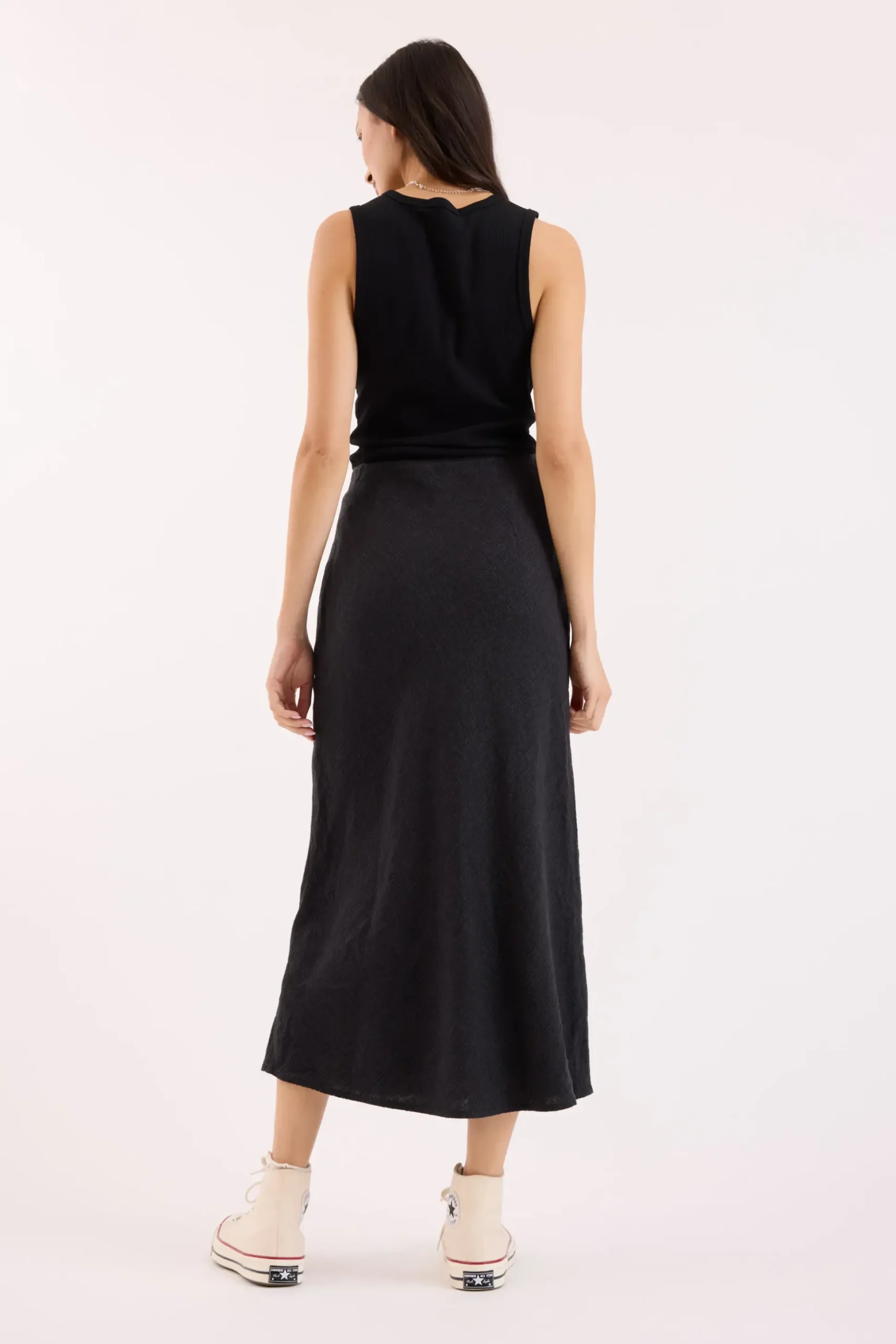 The Linen Slip Skirt