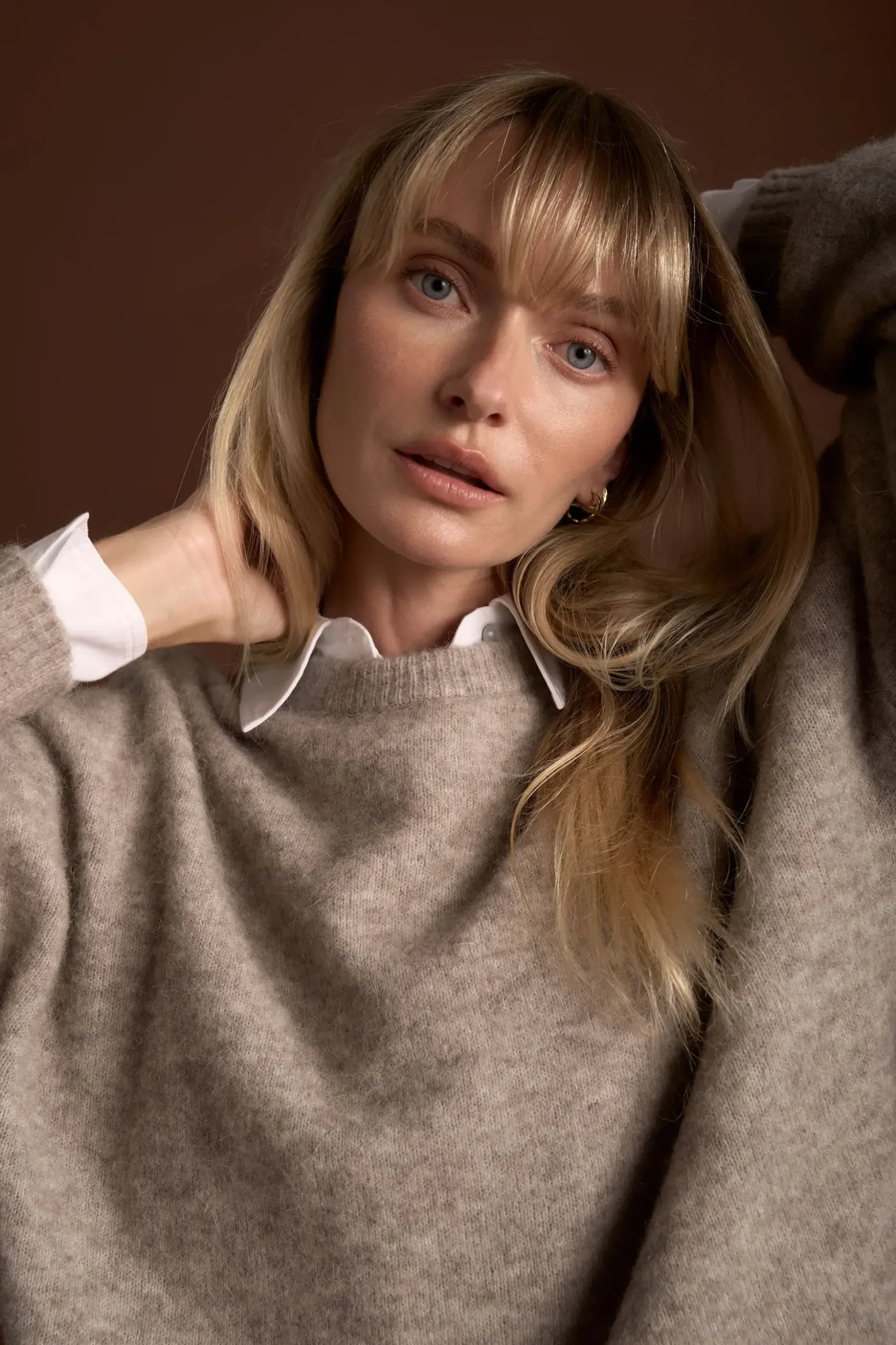 The Luxe Whisper Crew Neck Sweater