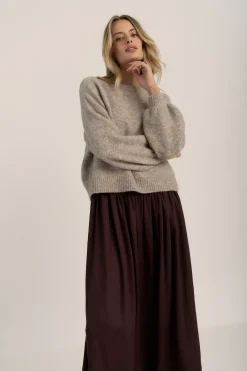 The Luxe Whisper Crew Neck Sweater