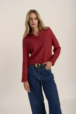 The Luxe Whisper Henley Sweater