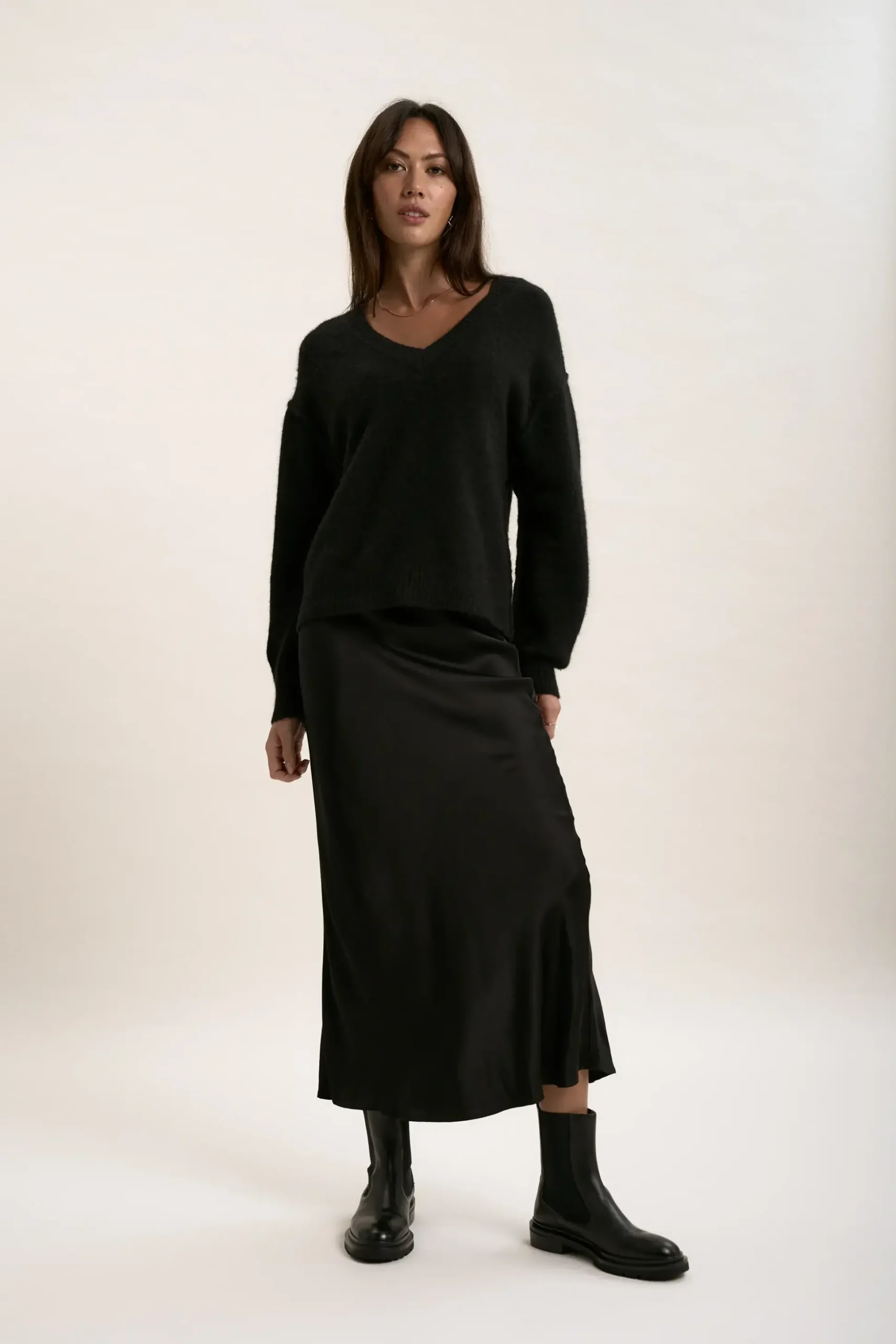 The Luxe Whisper V Neck Sweater