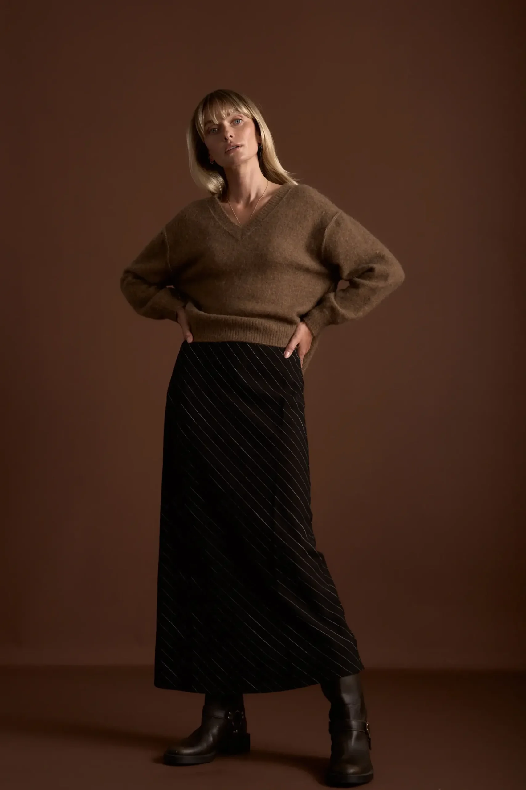 The Luxe Whisper V Neck Sweater
