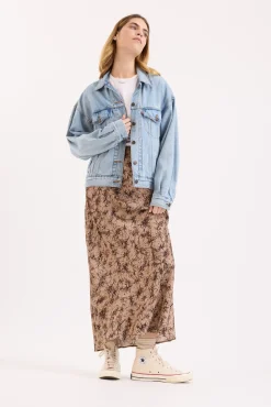 The Maxi Slip Skirt