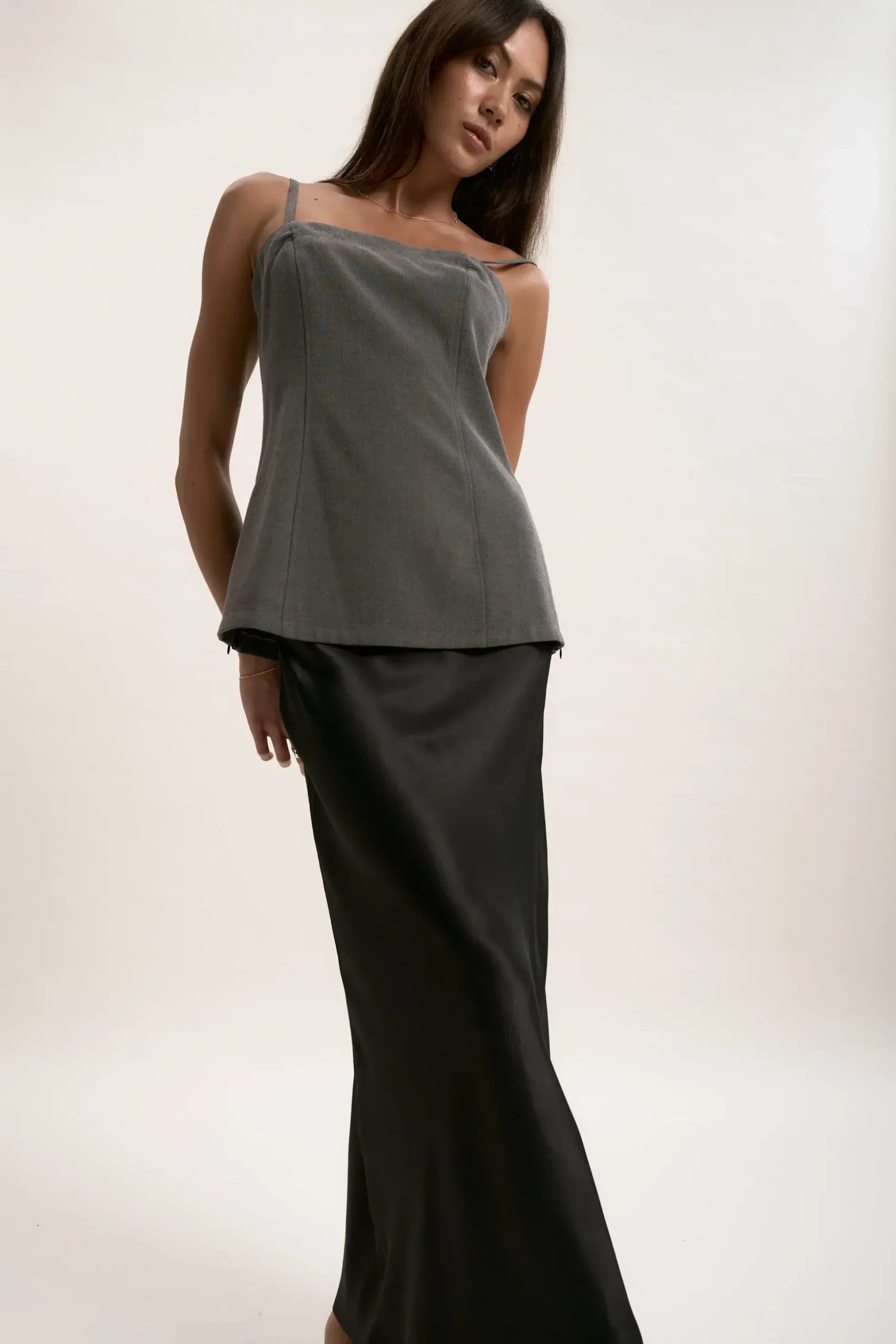 The Maxi Slip Skirt