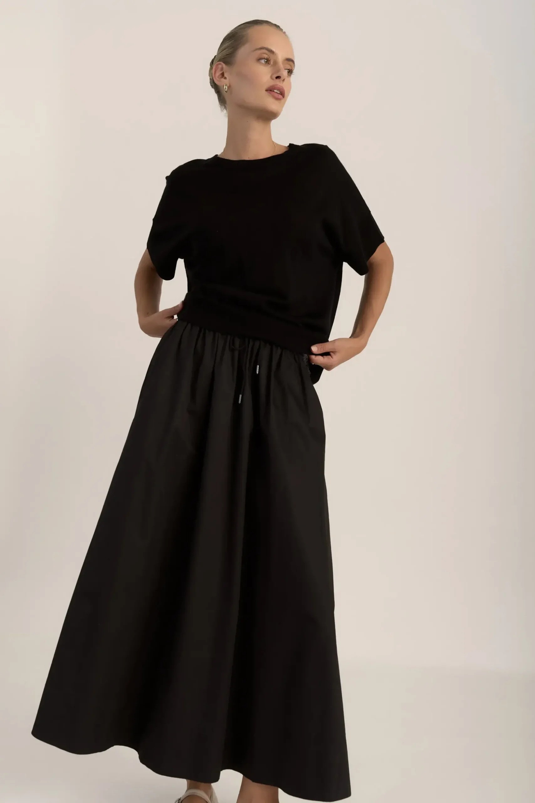 The Merino Silk Knit Tee