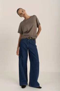 The Merino Silk Knit Tee