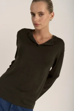 The Merino Silk Relaxed Top