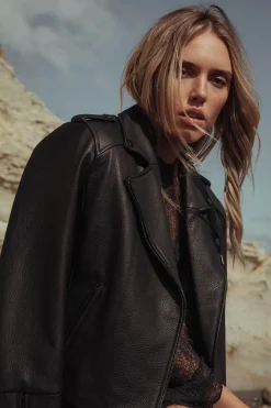 The Perfect Leather Biker Jacket