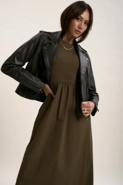 The Perfect Leather Biker Jacket