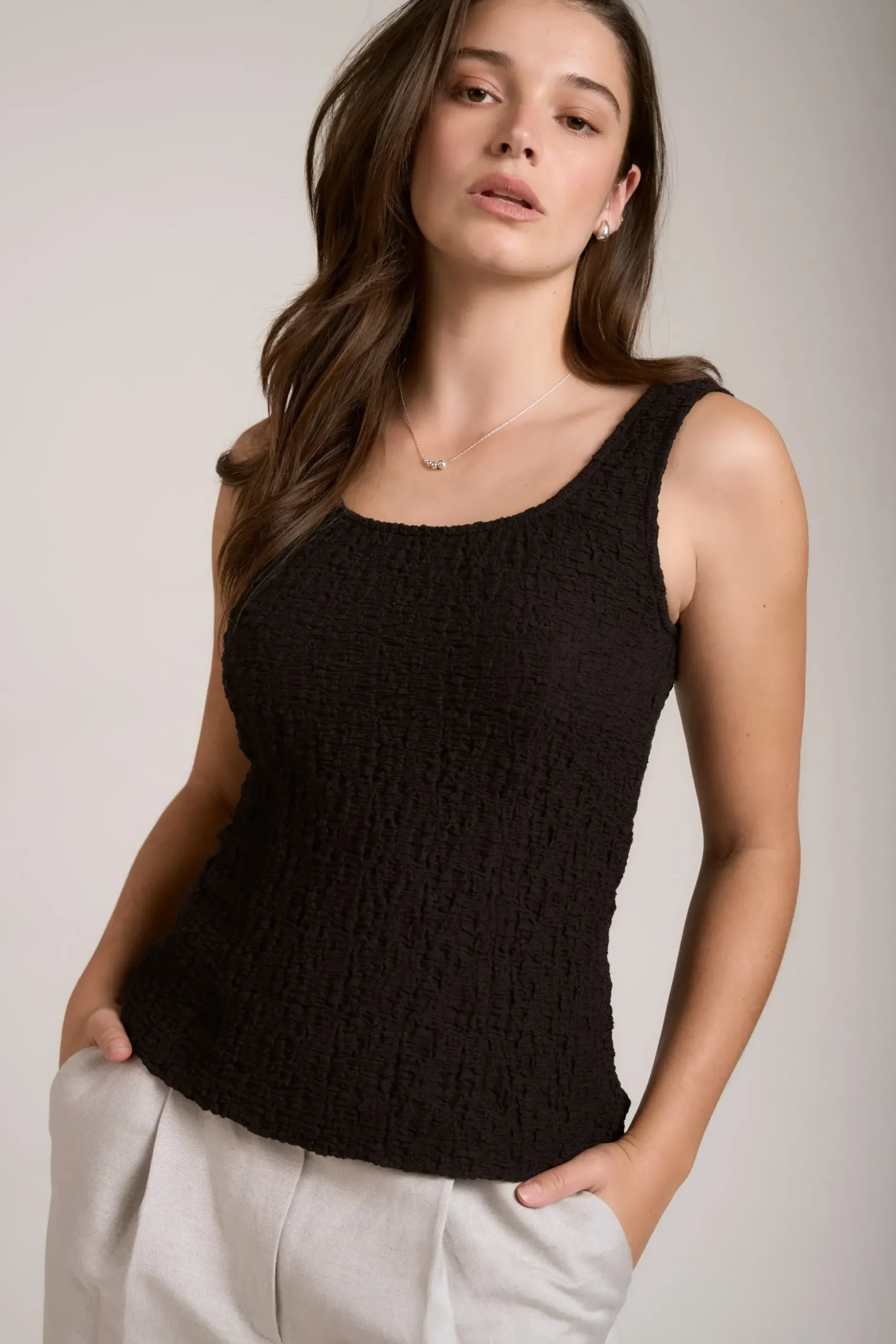 The Perfect Textured Tank