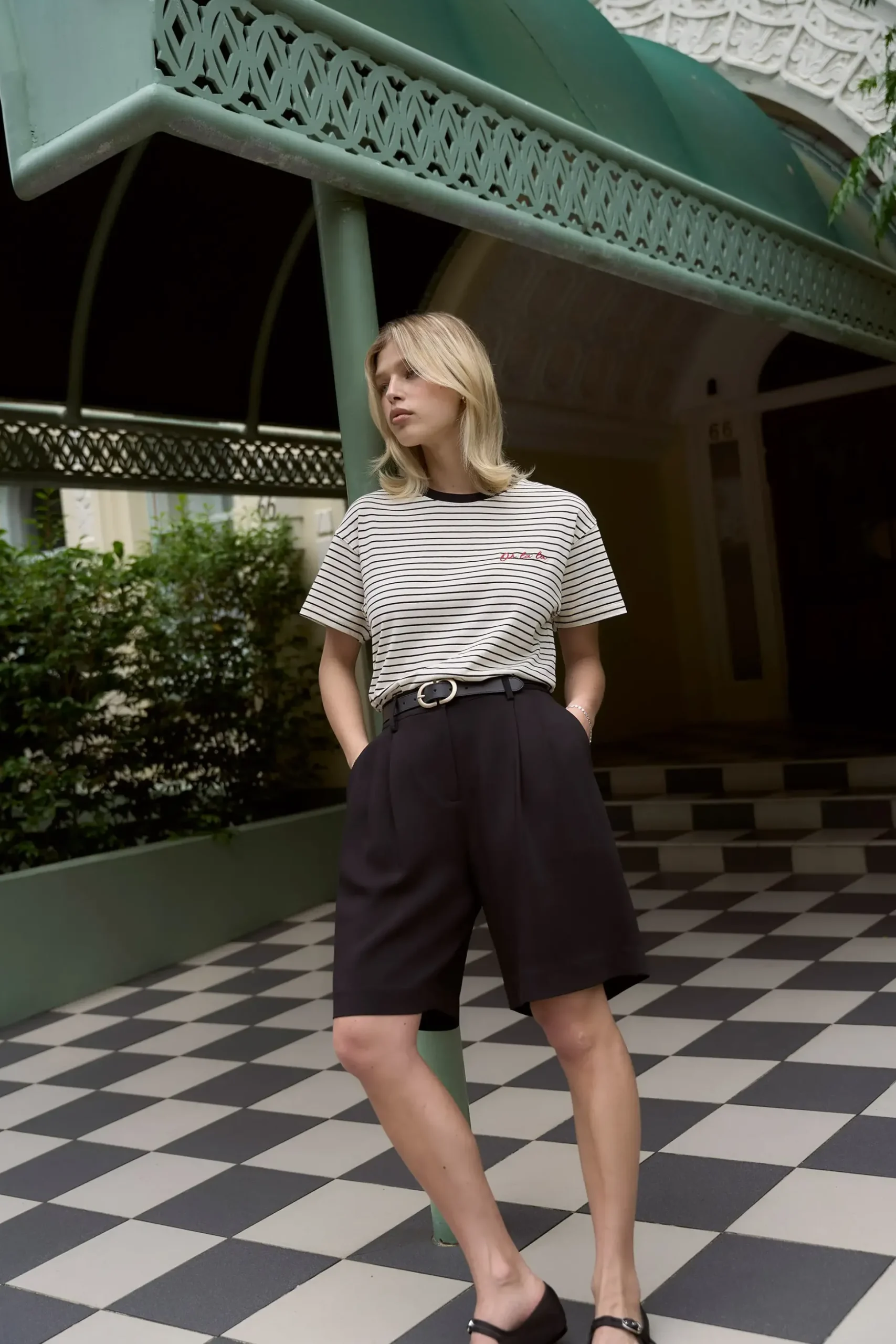 The Pleat Front Short